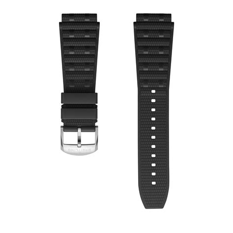 breitling black rubber strap|breitling rubber strap 22mm.